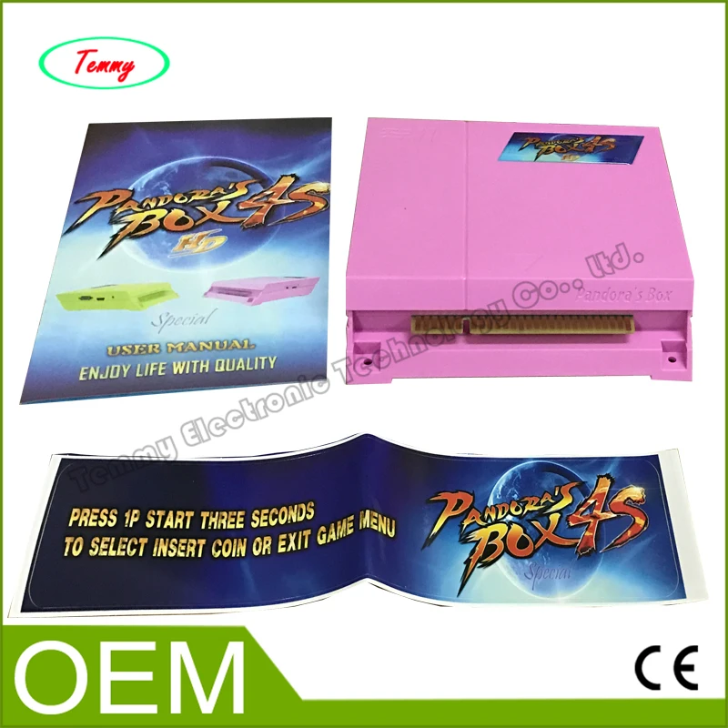 ФОТО 680 in 1 Pandora box 4S multi game board jamma arcade multi Pandora games pcb multigame card VGA/CGA output for LcD+CRT
