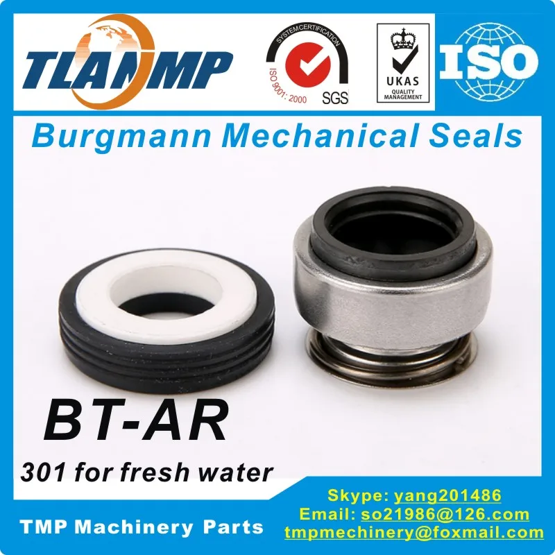 

301-16 S (BT-AR-16S) Rubber Bellow Mechanical Seal For APV Pump|Equivalent to Burgmann BT-AR Seal (Material:Carbon/Ceramic/NBR)