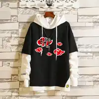 Fashion Men Women Hoodies Anime Naruto Uchiha Hoodie Pullover Hooded Lovers Sweatshirt Sportswear Cosplay Costume Outerwear Coat