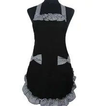 PHFU женские дамы причудливая горничная набор фартук с карманами Bowknots