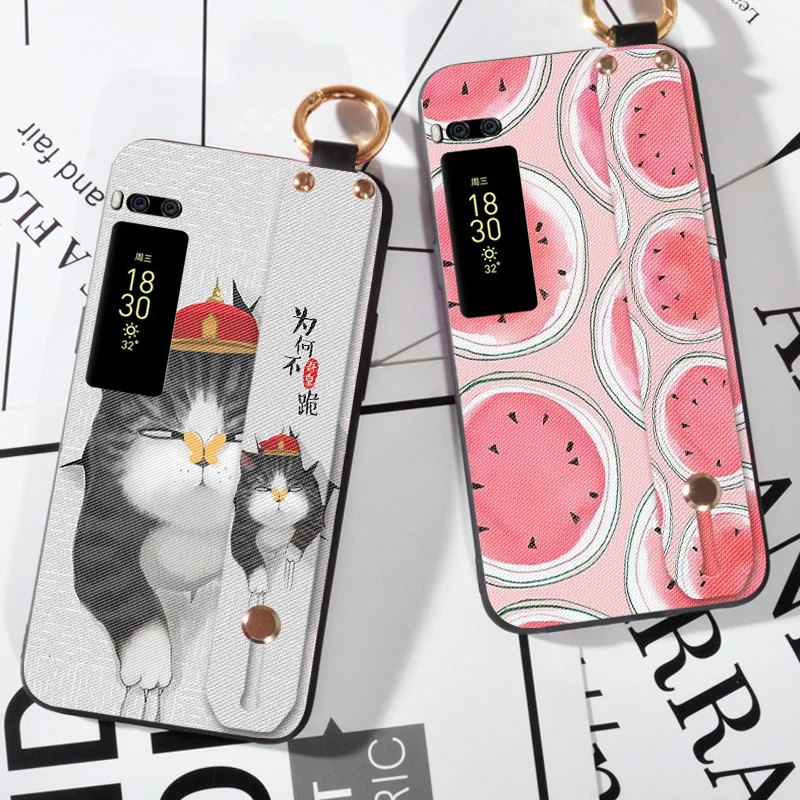 

Retro Painting Fruit Phone Case For Meizu U10 U20 E M3E E2 E3 Case For MEIZU Pro 6 7 Plus Pro6 Pro7 Plus Strap Back Cover