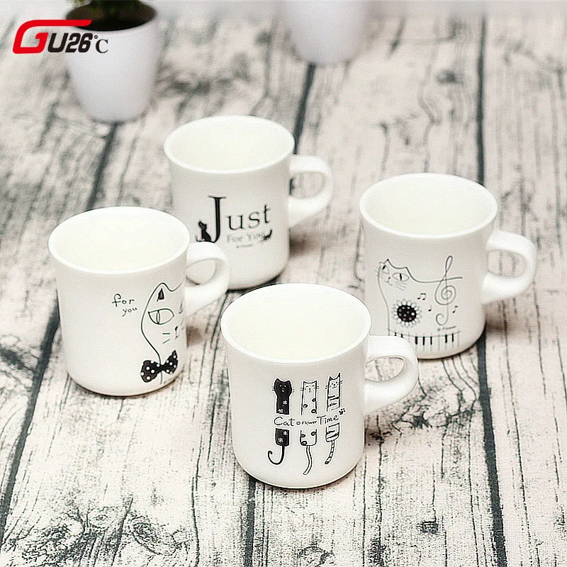 

Cartoon Ceramics Cute Cat Mug Coffee Mug Milk Tea Juice Mugs Breakfast Cup Drinkware Novelty Gifts