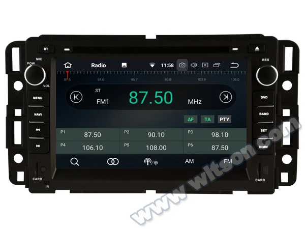 7 Quot Android 8 0 Oreo Os Car Dvd Multimedia Gps Radio For