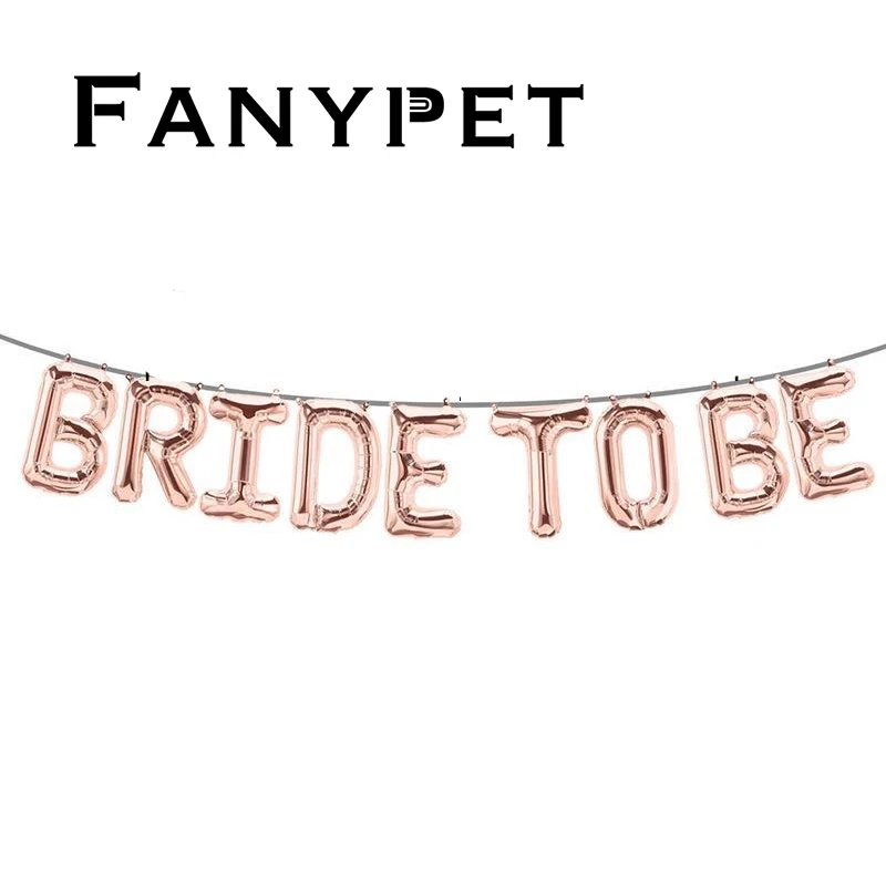 rose Gold Diamond Ring Foil Balloon Rose Gold Bride to Be Balloon Letter Balloon Bridal Shower Wedding Engagement Decoration