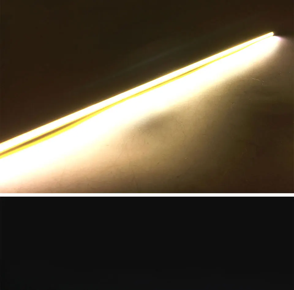 10pcs 400x6MM COB LED Light Strip Warm Cold White Dimmable LED Lamp 12V 15W 40CM 15.7in Bar Lights 400MM Car Bulb Lighting (17)
