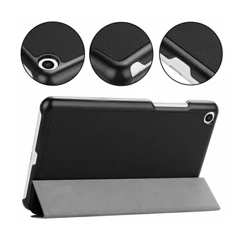 

100PCS/Lot New Folio Slim PU Cover For Xiaomi Mi Pad 4 8.0 Flip Covers MiPad 4 8 Tablet Case