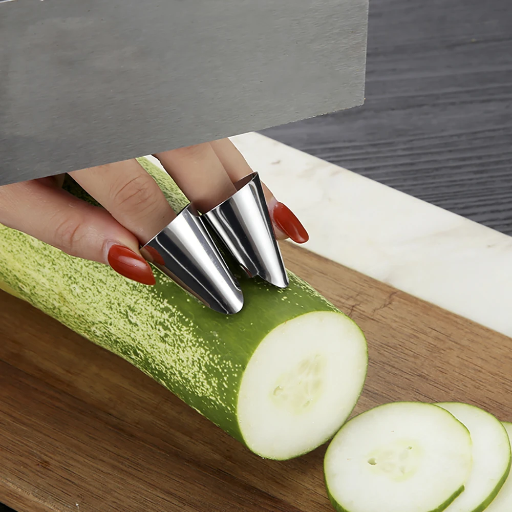 

NICEYARD Multifunction Kitchen Tool Finger Protector Stainless Steel Kitchen Accessories Nuts Peeler Gadgets Protection Tools
