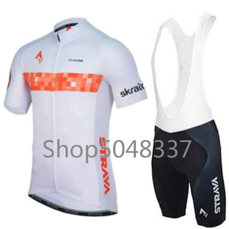 5 Pro Strava велосипедный комплект костюм для езды на горном велосипеде Maillot Ropa Ciclismo 6 цветов велосипедная форма Велоспорт Джерси Набор велосипедная одежда - Цвет: 5