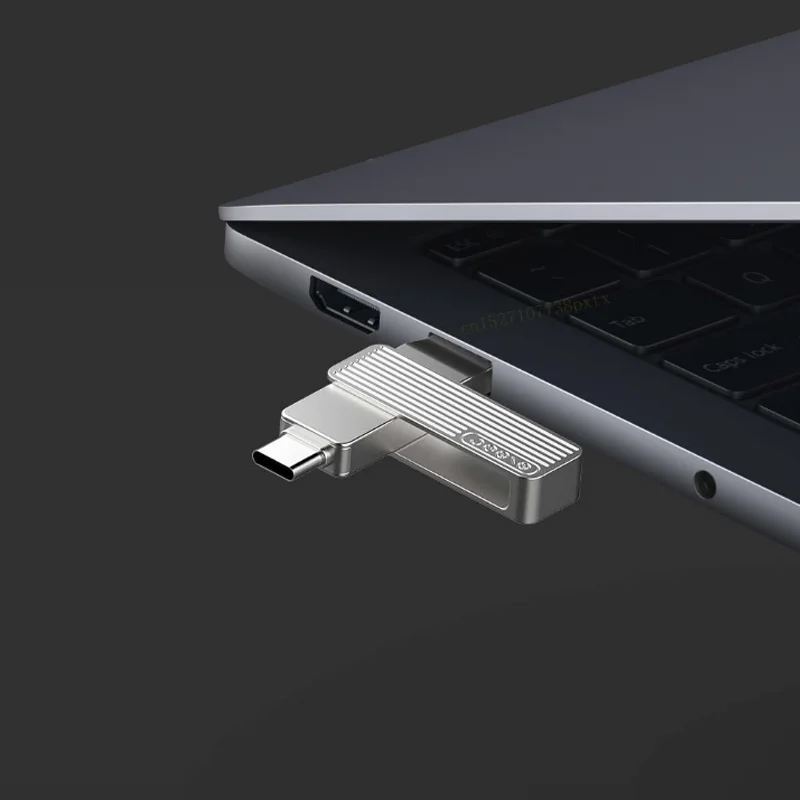 Мобильный телефон Xiaomi mijia type-C, USB, двойной интерфейс, U диск, 120 МБ/SM1, вращающийся на 360 градусов, материал из алюминиевого сплава, умное приложение