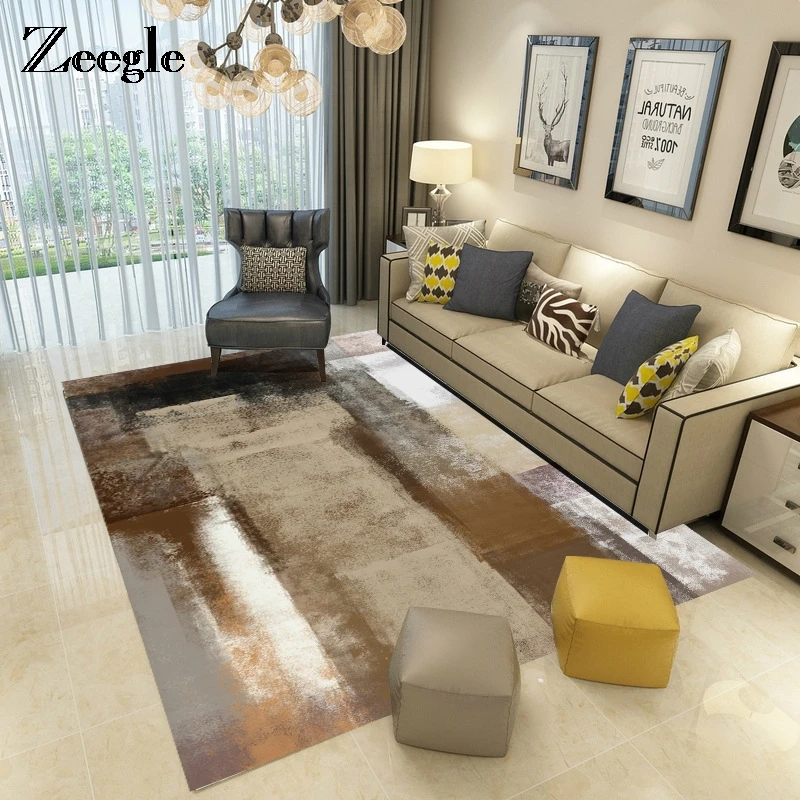 Goede Zeegle Moderne Floor Mat Tapijten Voor Woonkamer Kinderen Slaapkamer Tapijten Salontafel Mat Kids Bedrooom Gebied Tapijt Jacquard Decor tapijt