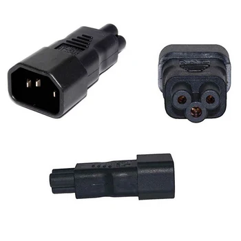 

10pcs C14-C5 AC IEC320 C14 to C5 pdu UPS plug female Power adapter PLUG CONVERTER C6 to C13 Changer Chassis Server Plug