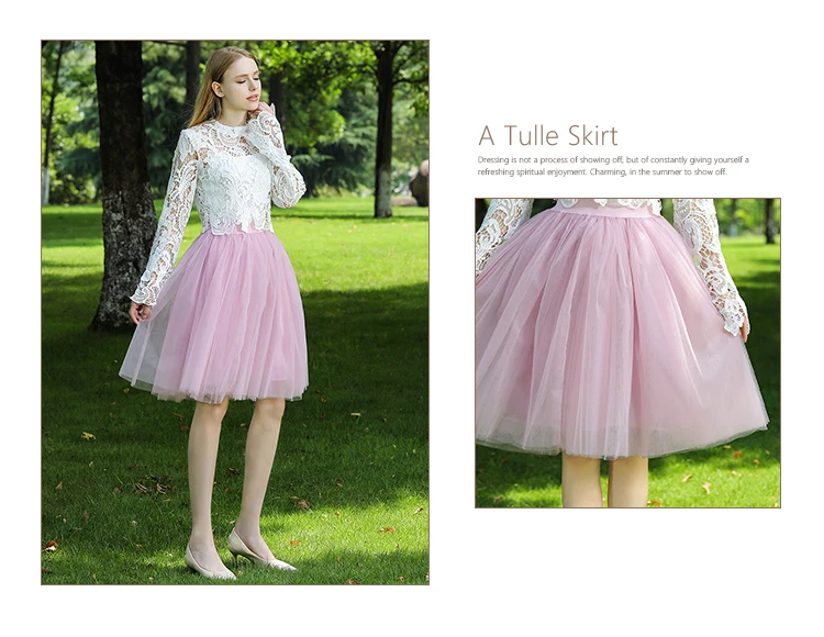  Women's Classy Tulle Skirt -Style3