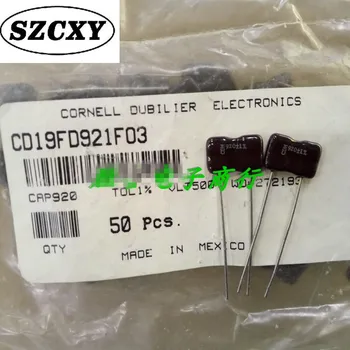 

100% Home furnishings 920p 500V 500V920P CDM silver mica capacitorsSize: foot distance 9mm