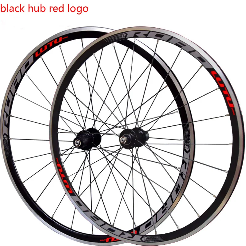 Best LUTU Road bike V Brake Wheels 700c Elite Aluminum Alloy Bicycle wheelset Front 20H Rear 24H Road Wheel 3