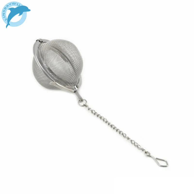 

Stainless Steel Sphere Locking Spice Tea Ball Strainer Mesh Infuser tea strainer Filter infusor Mesh Herbal Ball cooking tools