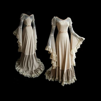 

Free Shipping 2019 New Sexy Women Luxury 18th Century Medieval Style Floor Length Renaissance Princess Dress S-2XL