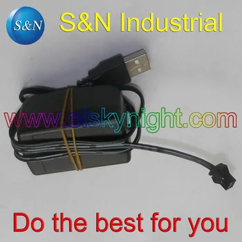 

USB inverter can drive el wire 7M with Free shipping el driver