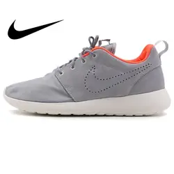 Официальный Оригинальная продукция Nike ROSHE ONE PREMIUM мужские кроссовки дышащие на шнуровке стабильность низкий верх плоские кроссовки 525234