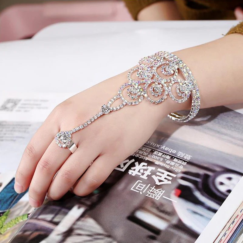 Mano cadena pulsera turco Boho nupcial pulseras joyas Vintage para mujeres de joyería de colorido étnico gitano|slave bracelet|boho braceletbracelet - AliExpress