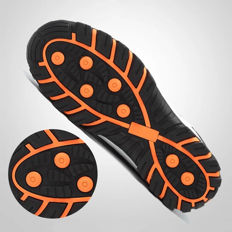 الرجال الصلب اصبع القدم حذاء امن للعمل عارضة تنفس في الهواء الطلق أحذية رياضية 2019 جديد العمل أحذية السلامة الذكور أحذية الكبار الأحذية 37-46