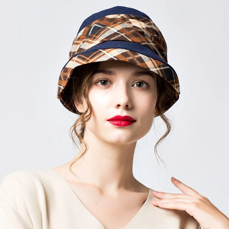 New Arrival Fashion Hat Adult Leisure Travel Cap Lady Folding Artist
