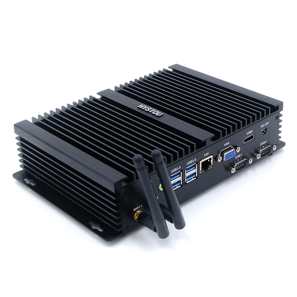 Intel Core i7 4500U промышленный Мини ПК Windows 10 i5 4200U ITX алюминиевый Прочный