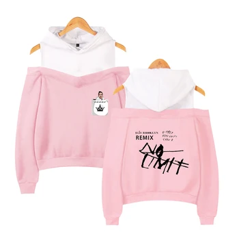 

Post Malone Hoodie Women Hip-Hop-rock Long Sleeve Hooded Clothes Off-Shoulder Harajuku Letters Pullover Wholesale And Retail