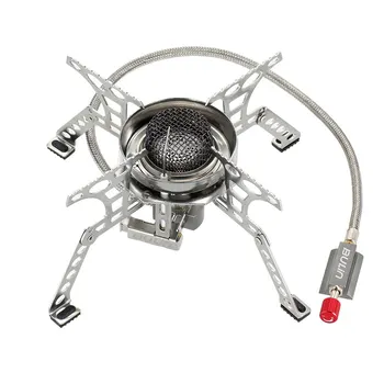 

# BULIN Gas Stove Outdoor Stoves Folding Stainless Steel Gas Stove Outdoor Windproof Ultralight Pocket Gas Powered Camping Stove
