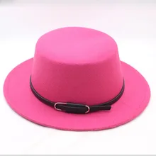 BINGYUANHAOXUAN/Модная Мужская классическая фетровая шляпа из свиного пирога, фетровая шляпа, шляпа-федора, шапка, черная лента, Панама