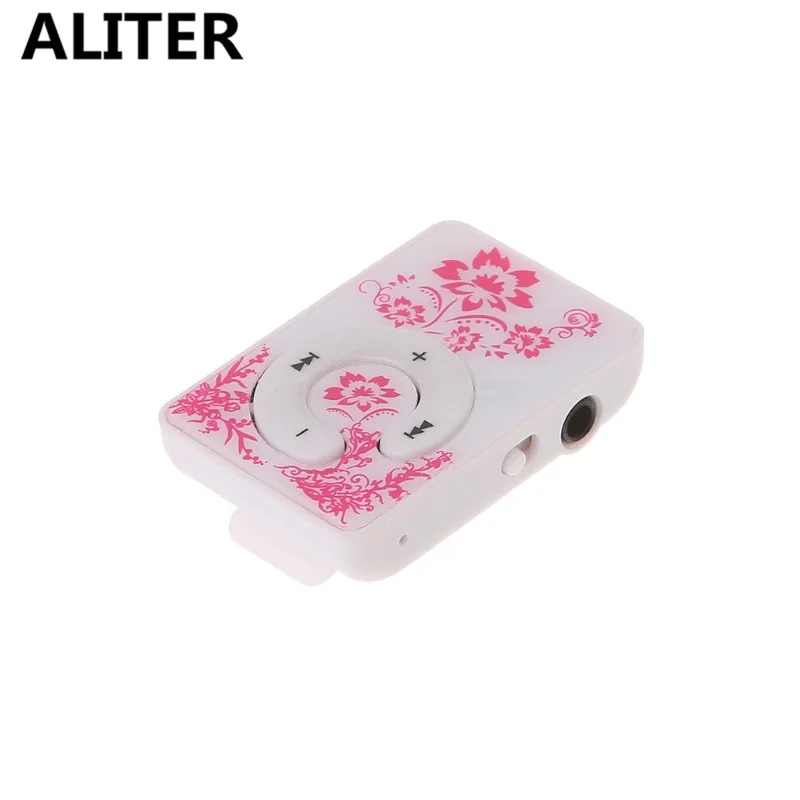 Chinese style Floral Pattern Mini Clip Music MP3 Player With Earphone USB Cable Chinese style Floral Pattern Mini Clip Music MP3 Player With Earphone USB Cable