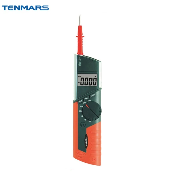 

TENMARS TM-71 Pen Type Multimeter,CAT IV 600V,LCD Display with Maximum Reading of 4000