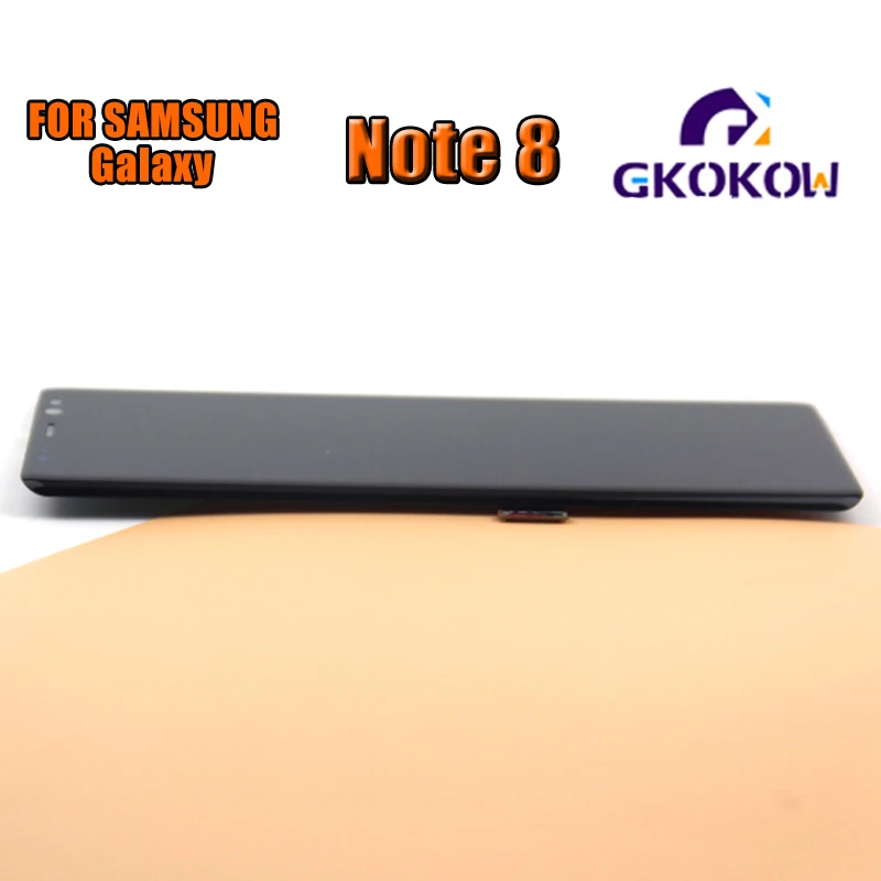 Для Supre Amoled Samsung Note 8 ЖК-дисплей кодирующий преобразователь сенсорного экрана в