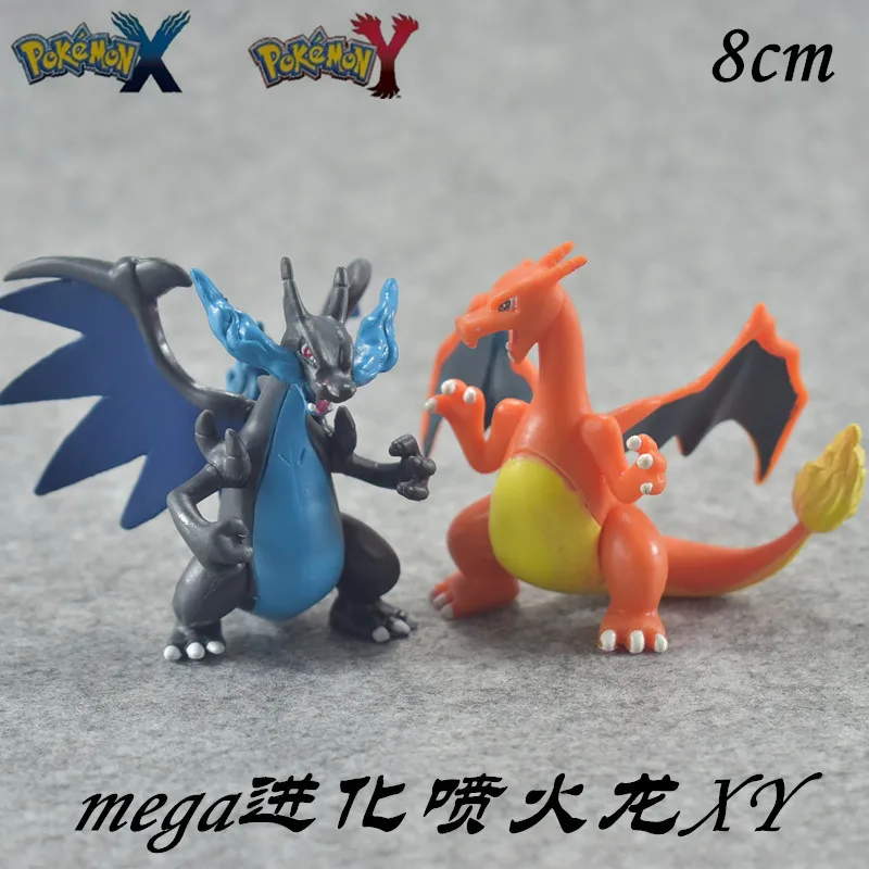 

8cm Pokemon pikachu Charmeleon Ivysaur Venusaur Mewtwo anime action & toy figures model toys for children