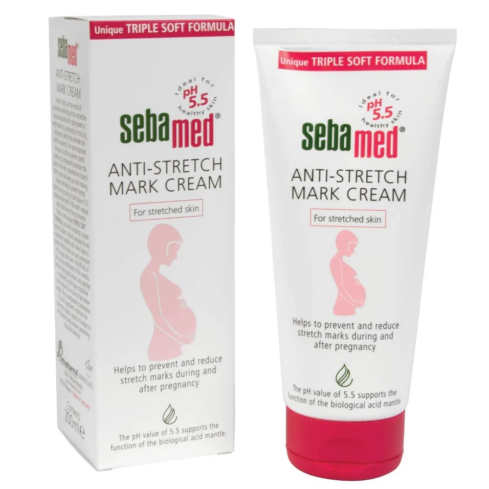 Sebamed Anti Estiramento Marca Creme 200 ml Anti-estiramento Marcas Removedor 2 Beleza e saúde