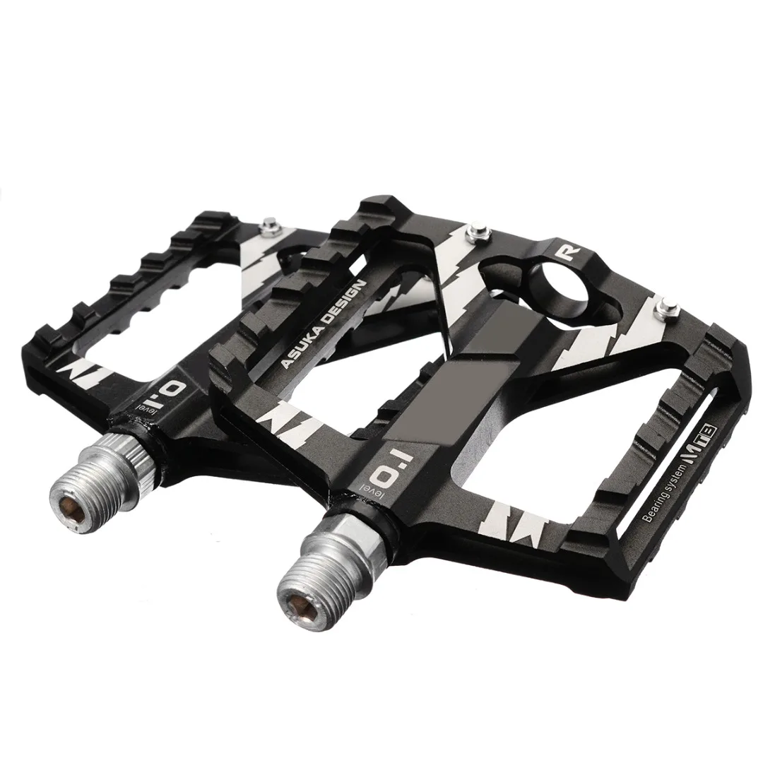 1Pair/set Ultralight Sealed Bearing Bicycle Pedals MTB BMX CNC Pedals Cycling Bearing 9/16" 4 Colors
