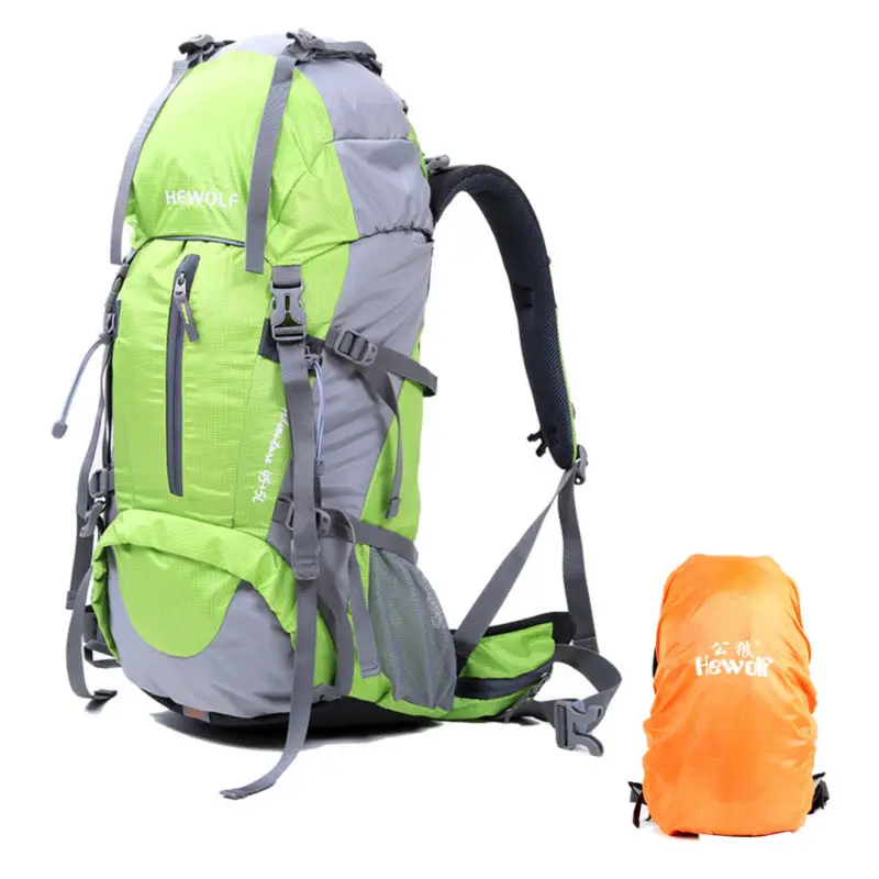 40L Men and women general outdoor backpack hiking backpack camping rock