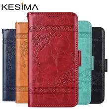 Caso Carteira de Couro Vintage para Samsung Galaxy J4 2018 J400 J400F SM-J400F Saco Cartão Caso Kickstand TPU Macio Cobertura Completa