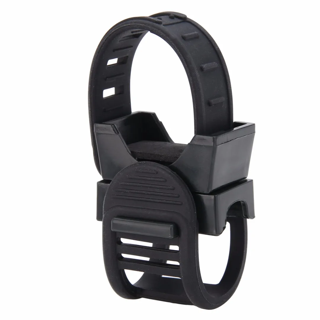 New 360 Degree Adjustable Bicycle Flashlight Holder Cycling Bike Flashlight Torch Clamp Clip Mount Bracket Holder Universal