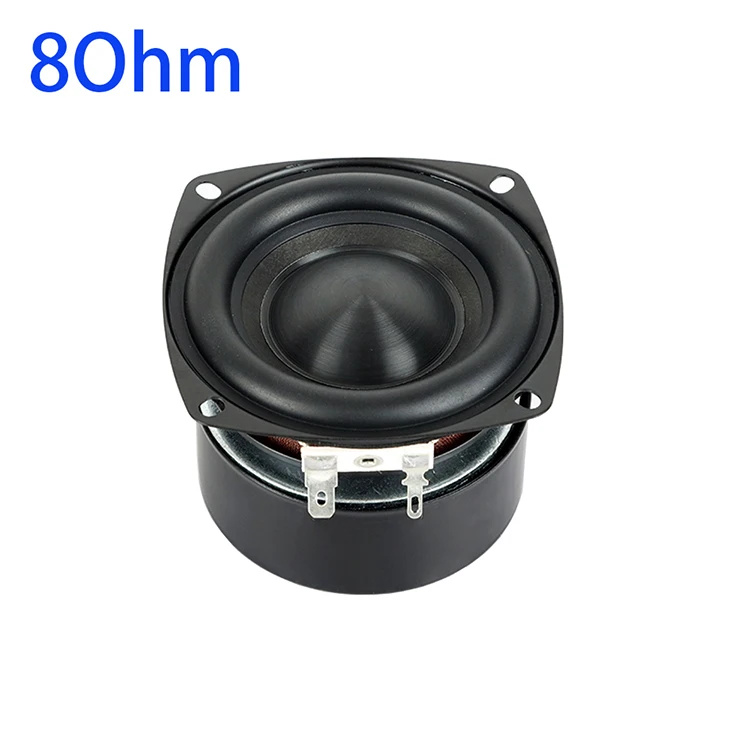 8Ohm Tenghong 1 шт. 3 дюйма HIFI бас-динамик 4 Ом 8 Ом 25 Вт портативная аудио Колонка Bookshlef сабвуфер домашний кинотеатр громкий динамик - Цвет: 8Ohm
