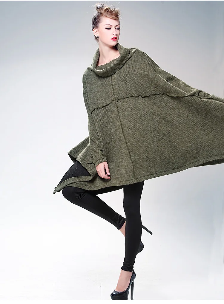 Осенне-зимнее платье для беременных Модный пуловер для беременных пальто свободные вязаные свитера Одежда для беременных