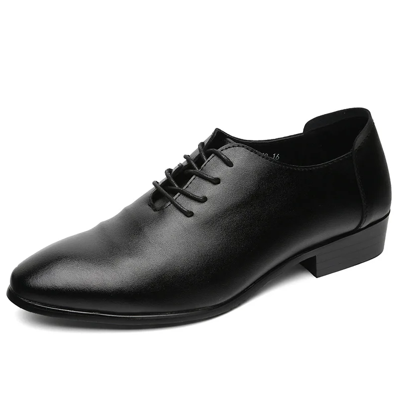 Men Office Shoes Men Spring Leather Brand Fashion Office Social Male