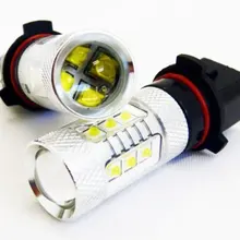 2x80 Вт CREE Чип Белый PSX26W Camaro высокое Мощность светодиодный 12 В DRL дневного луча тумана акцент 12278