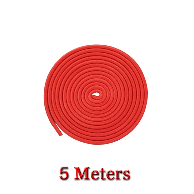 5 м Универсальный Автомобильный протектор для края двери, уплотнительная лента, защитная накладка для автомобильной двери, декоративные защитные аксессуары