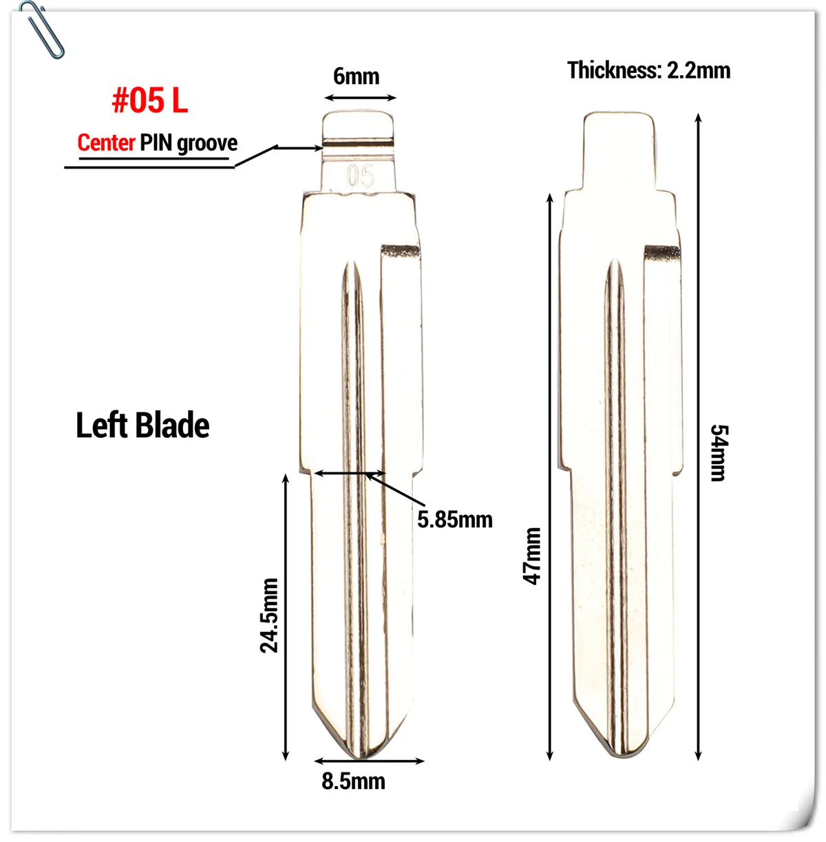 Keyforkess 15pcs No.02 05 21 113 114 123 124 148 149 # TOY43 A Distanza di Vibrazione Stelo della Chiave per Toyota camry Corolla Highlander Vios Scion - HTB1fUk9a.CF3KVjSZJnq6znHFXaU