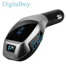Bluetooth Автомобильный Комплект Беспроводной Fm Передатчик Адаптер Радио FM Модулятор Handsfree Музыка Usb Mp3-плеер Аудио Для Смартфонов