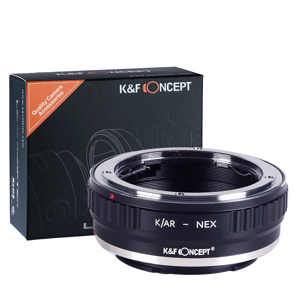 K&F Concept Lens Mount Adapter for Konica AR lens to Sony NEX E Mount