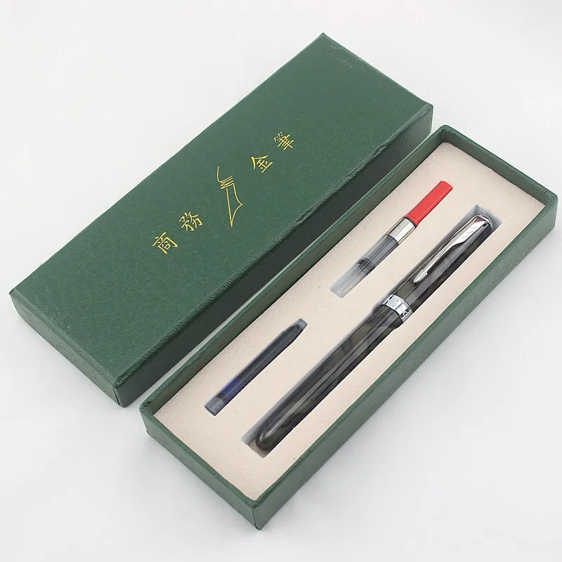 

New jinhao Fountain Pen High-end Converter Extra Fine Nib Colorful Ink Pen Version Box Packaging for Office Business