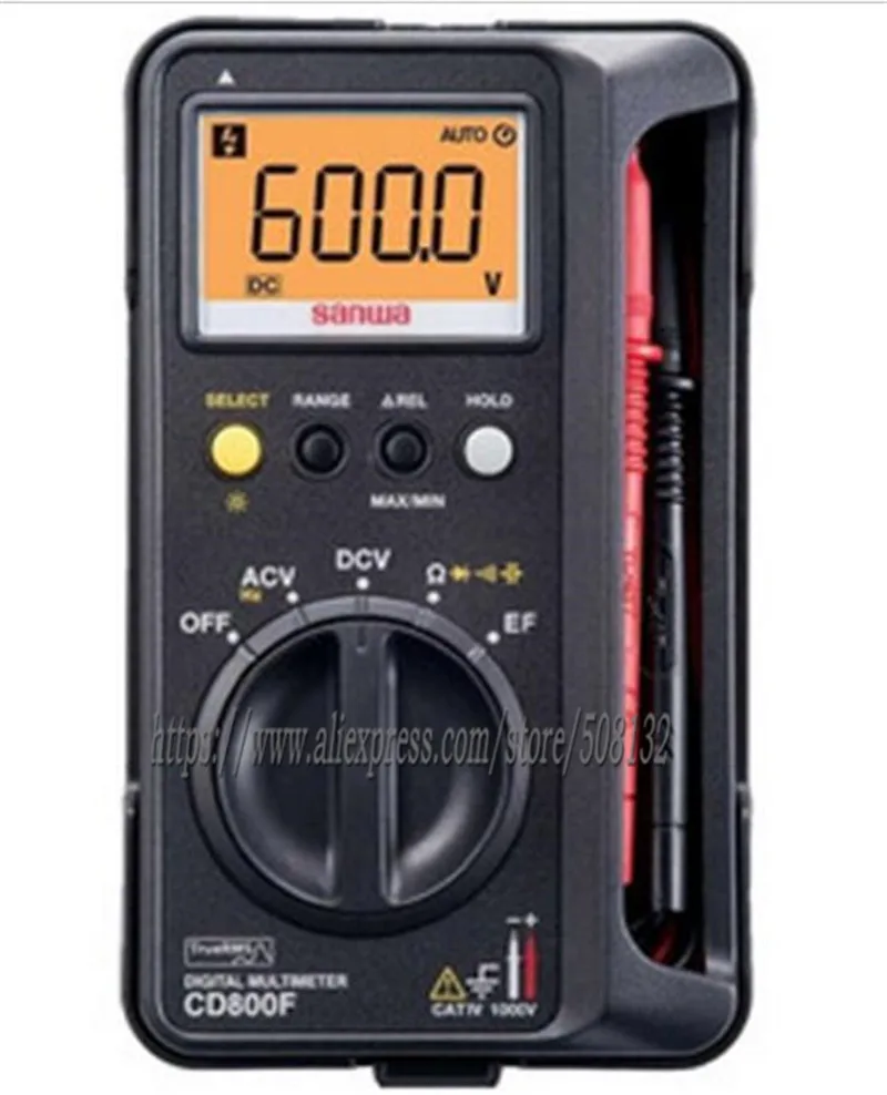 

Digital Multimeters/ALL-IN-ONE DMM True RMS, CAT.IV DMM Sanwa CD800F NEW