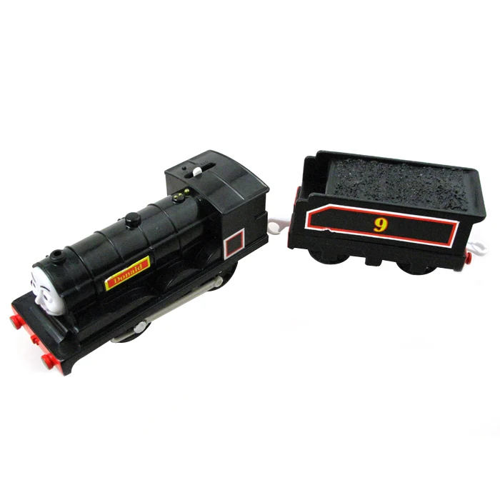

T0219 Electric Thomas and friend Donald with a carriage Trackmaster engine Motorized train Chinldren child kids plastic toys