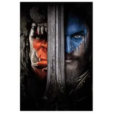 TaaWaa World Of Warcrafts Movie Art Silk Posters Prints 13x20 32x48 inch Painting Pictures Artwork Office Living Room Home Decor